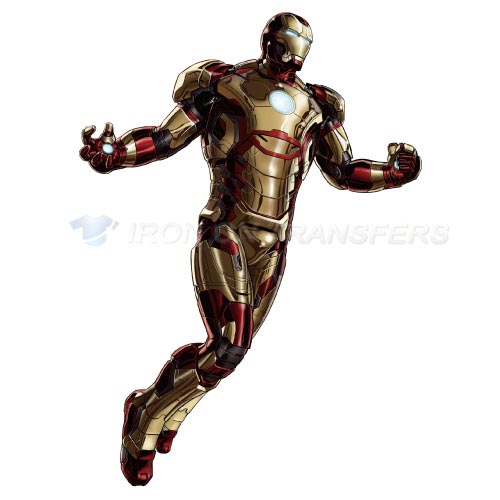 Iron Man Iron-on Stickers (Heat Transfers)NO.203